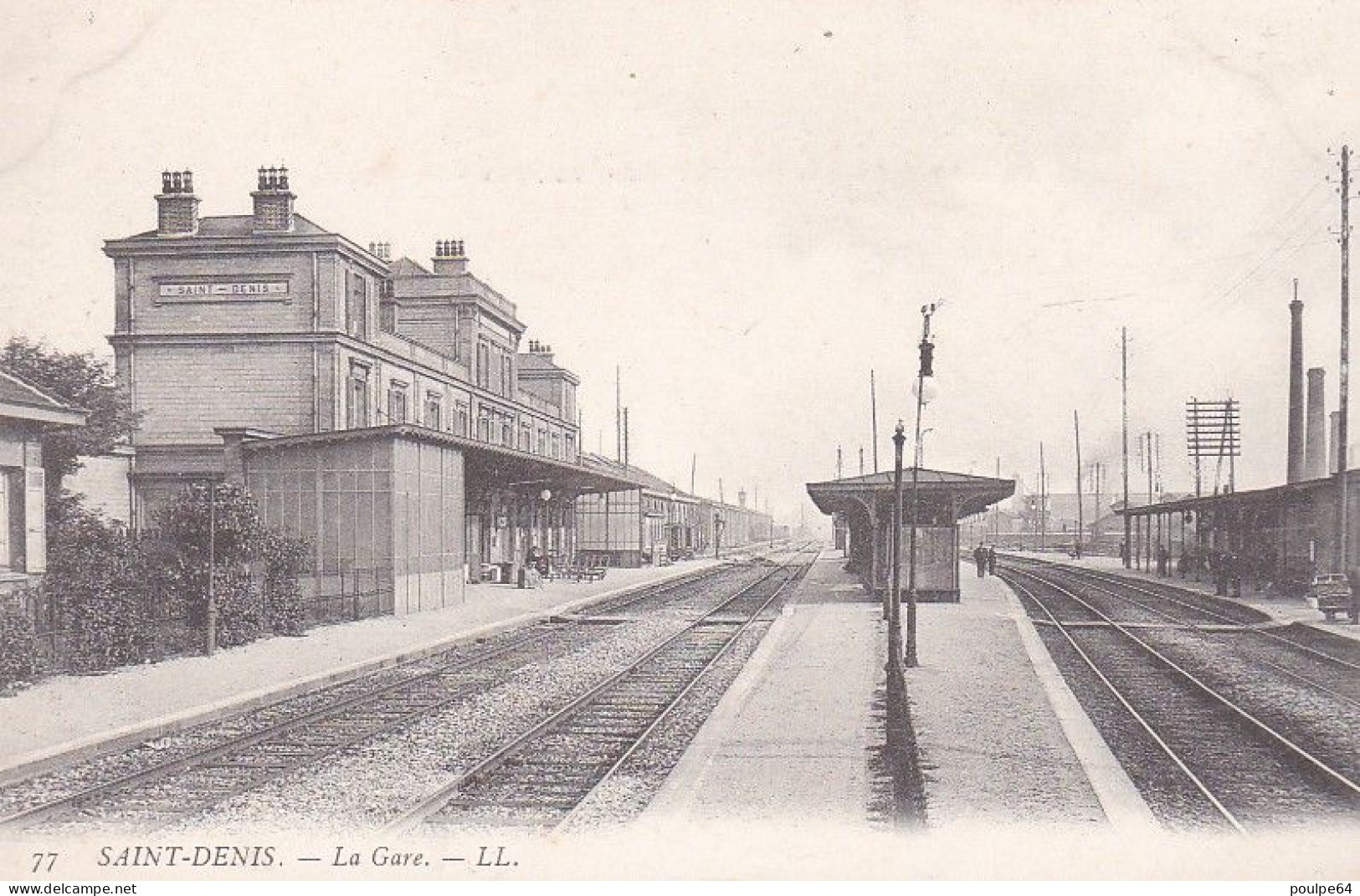 La Gare : Vue Intérieure - Saint Denis