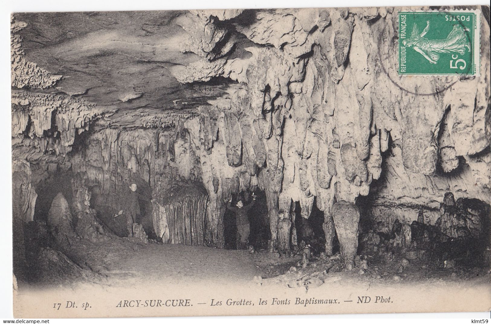Arcy-sur-Cure - Les Grottes, Les Fonts Baptismaux - Other & Unclassified