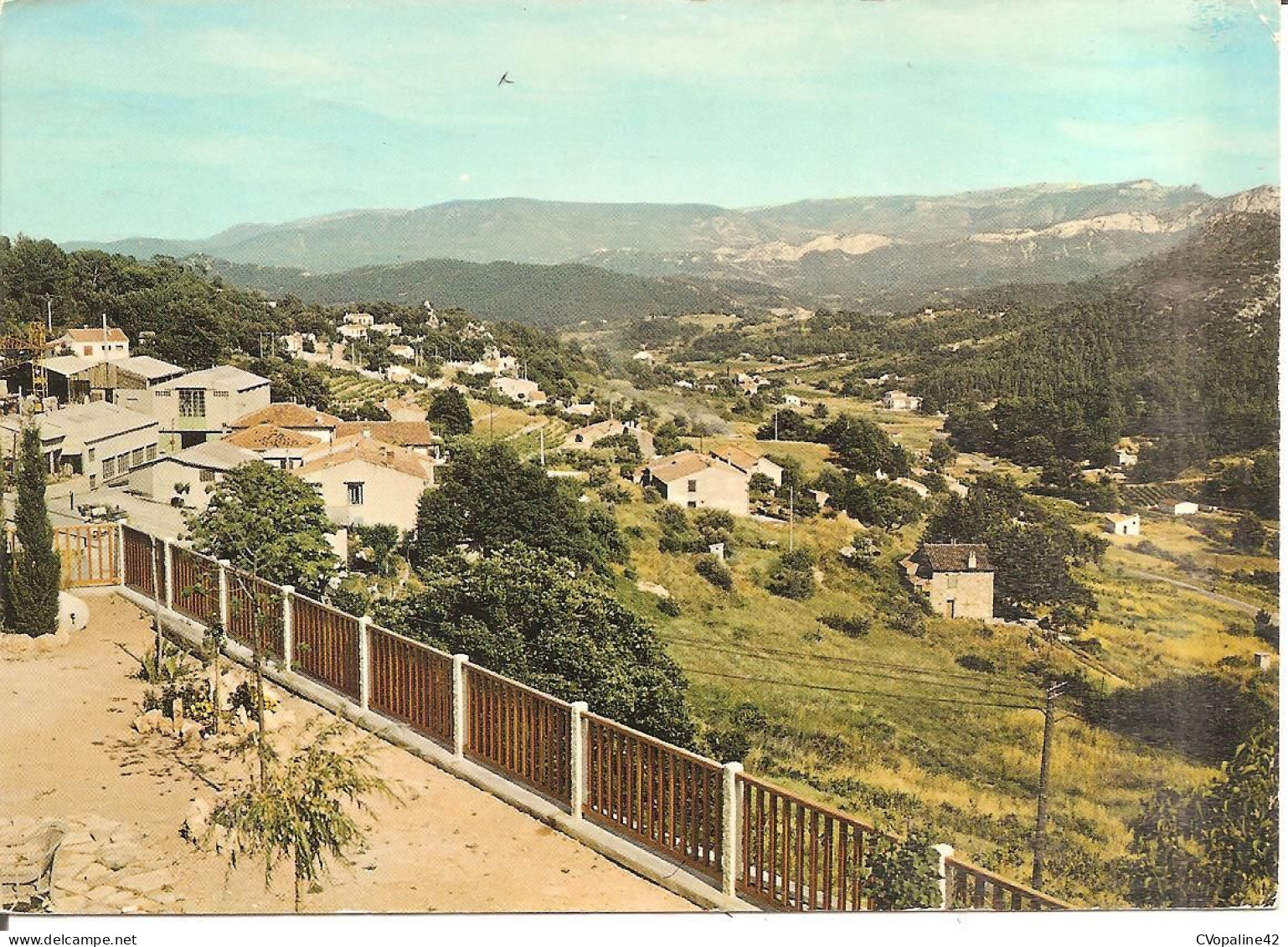 PEYPIN (13) Vallée De La Destrousse Et La Chaîne Ste-Beaume En 1974  CPM  GF - Other & Unclassified