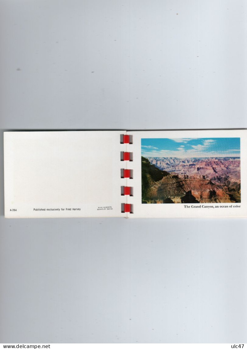 - Grand Canyon  NATIONAL PARK - Carnet De 10 Petites Photos  - MIKE ROBERTS., BERKELEY.- Toutes Scannées - - Gran Cañon