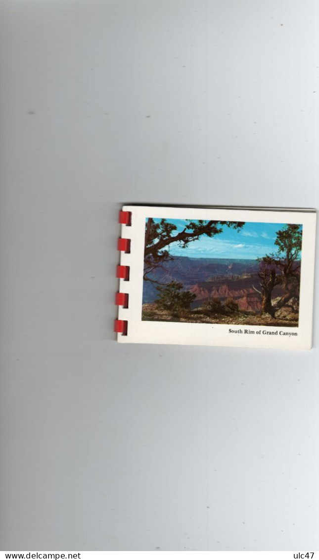- Grand Canyon  NATIONAL PARK - Carnet De 10 Petites Photos  - MIKE ROBERTS., BERKELEY.- Toutes Scannées - - Gran Cañon