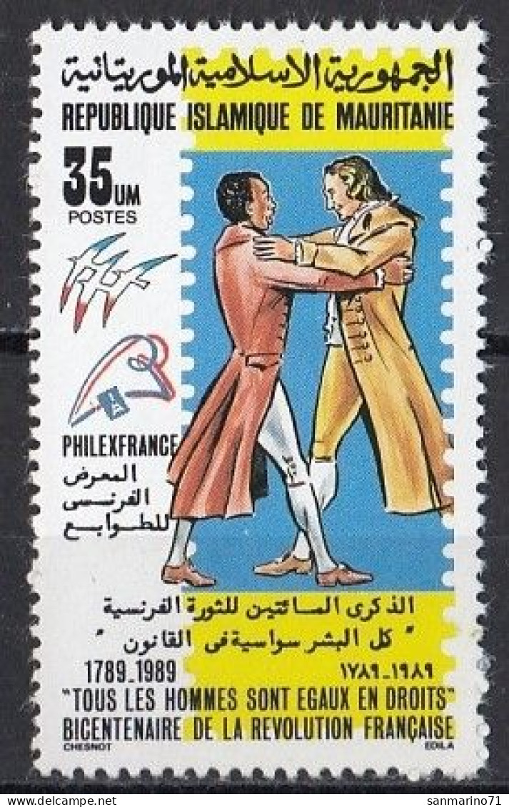 MAURITANIA 955,unused - Franz. Revolution