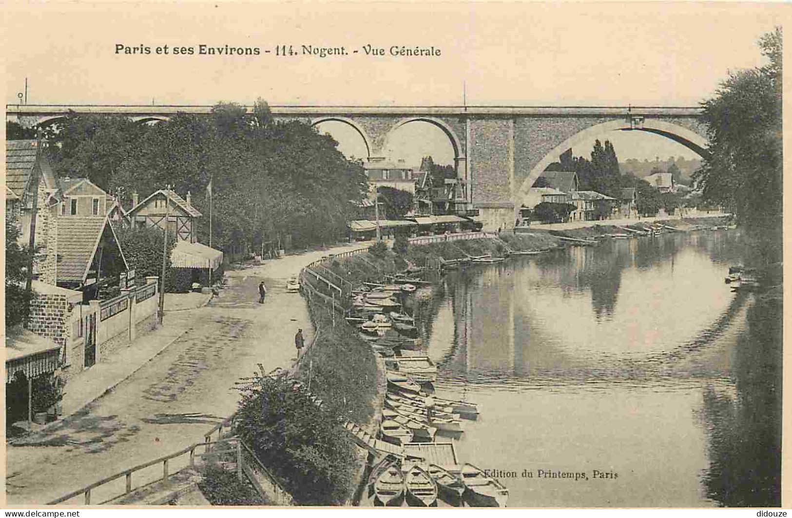 94 - Nogent Sur Marne - Vue Générale - CPA - Voir Scans Recto-Verso - Nogent Sur Marne