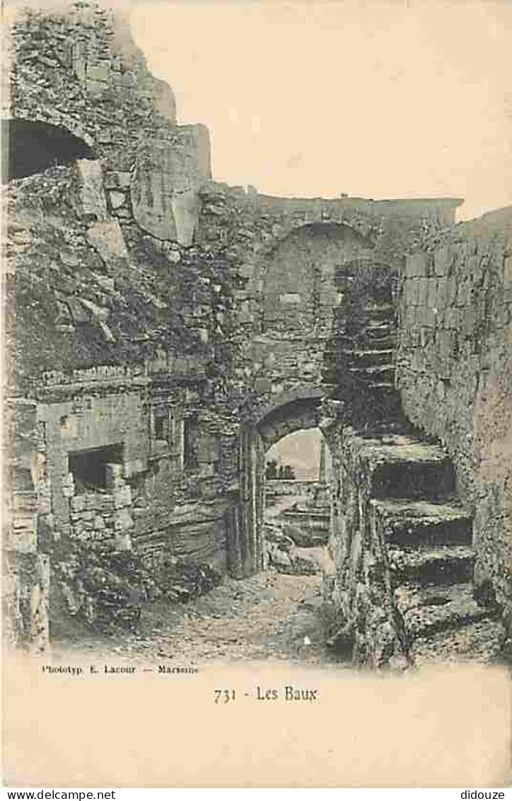 13 - Les Baux De Provence - Vieilles Pierres - Carte Neuve - CPA - Voir Scans Recto-Verso - Les-Baux-de-Provence