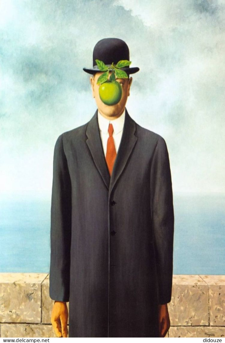 Art - Peinture - René Magritte - Le Fils De L'Homme - CPM - Carte Neuve - Voir Scans Recto-Verso - Malerei & Gemälde