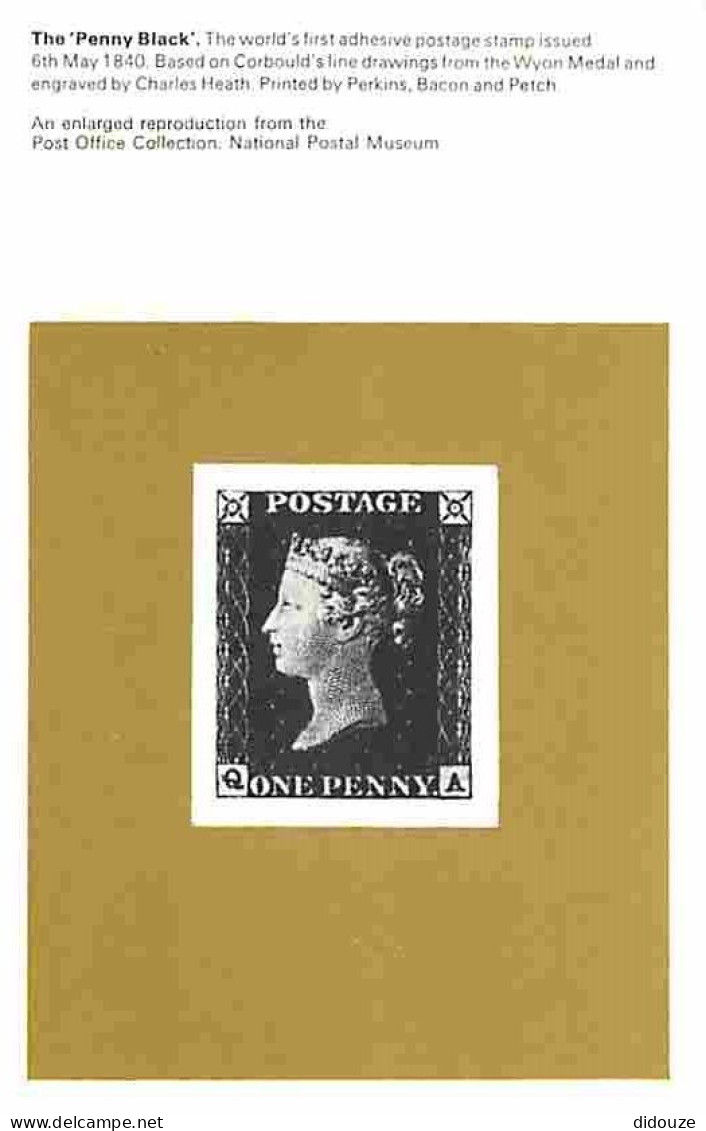 Timbres - Représentation De Timbre Poste Sur Carte Postale - CPM - Voir Scans Recto-Verso - Timbres (représentations)