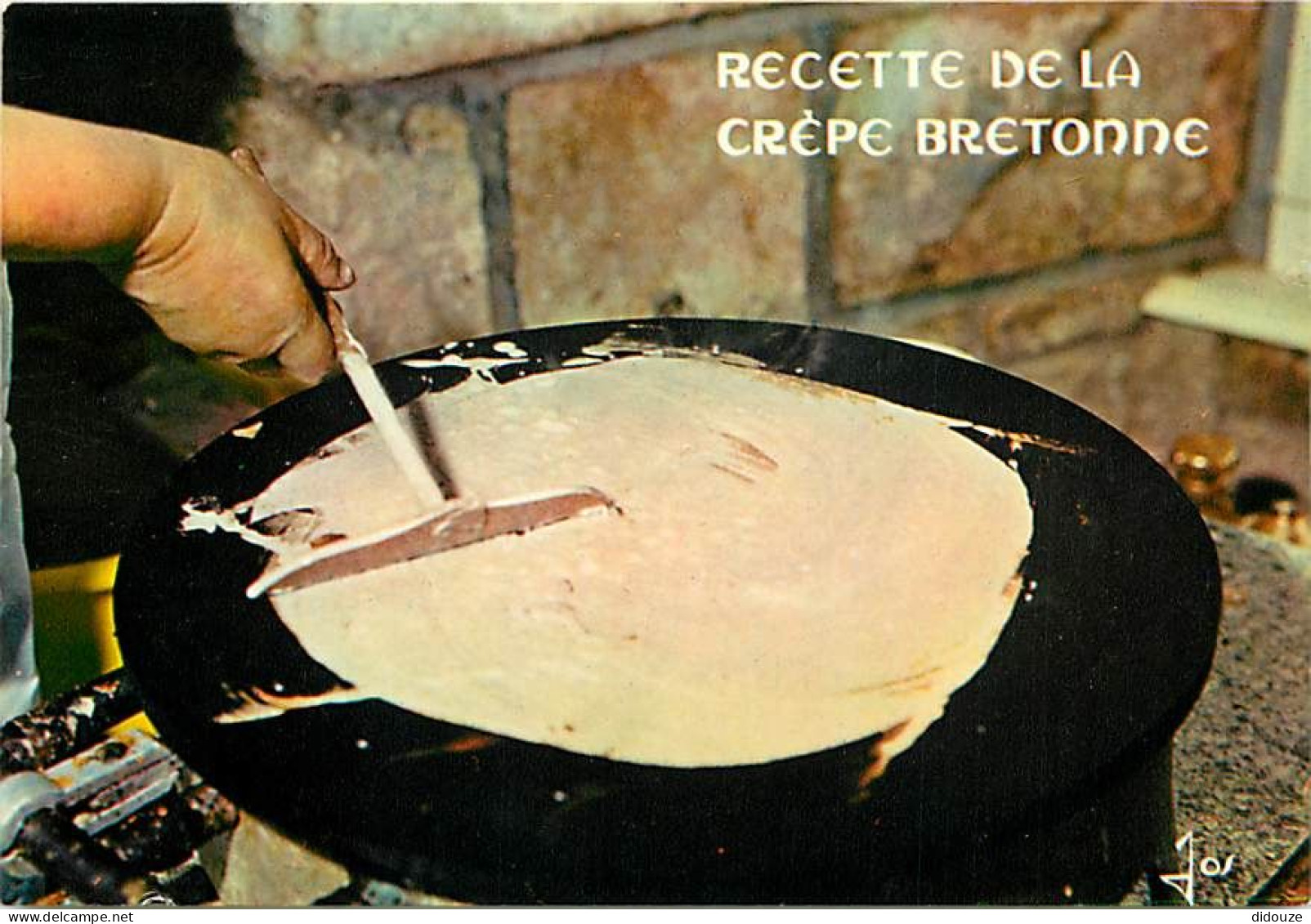 Recettes De Cuisine - Crêpes Bretonnes - Carte Neuve - Gastronomie - CPM - Voir Scans Recto-Verso - Recettes (cuisine)