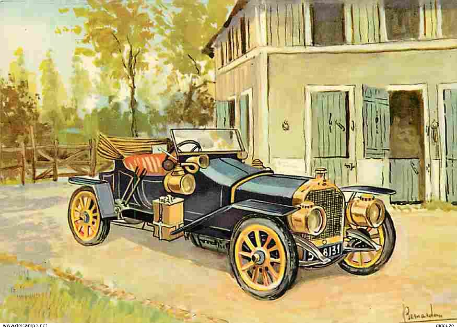 Automobiles - Dessin - CPM - Voir Scans Recto-Verso - PKW