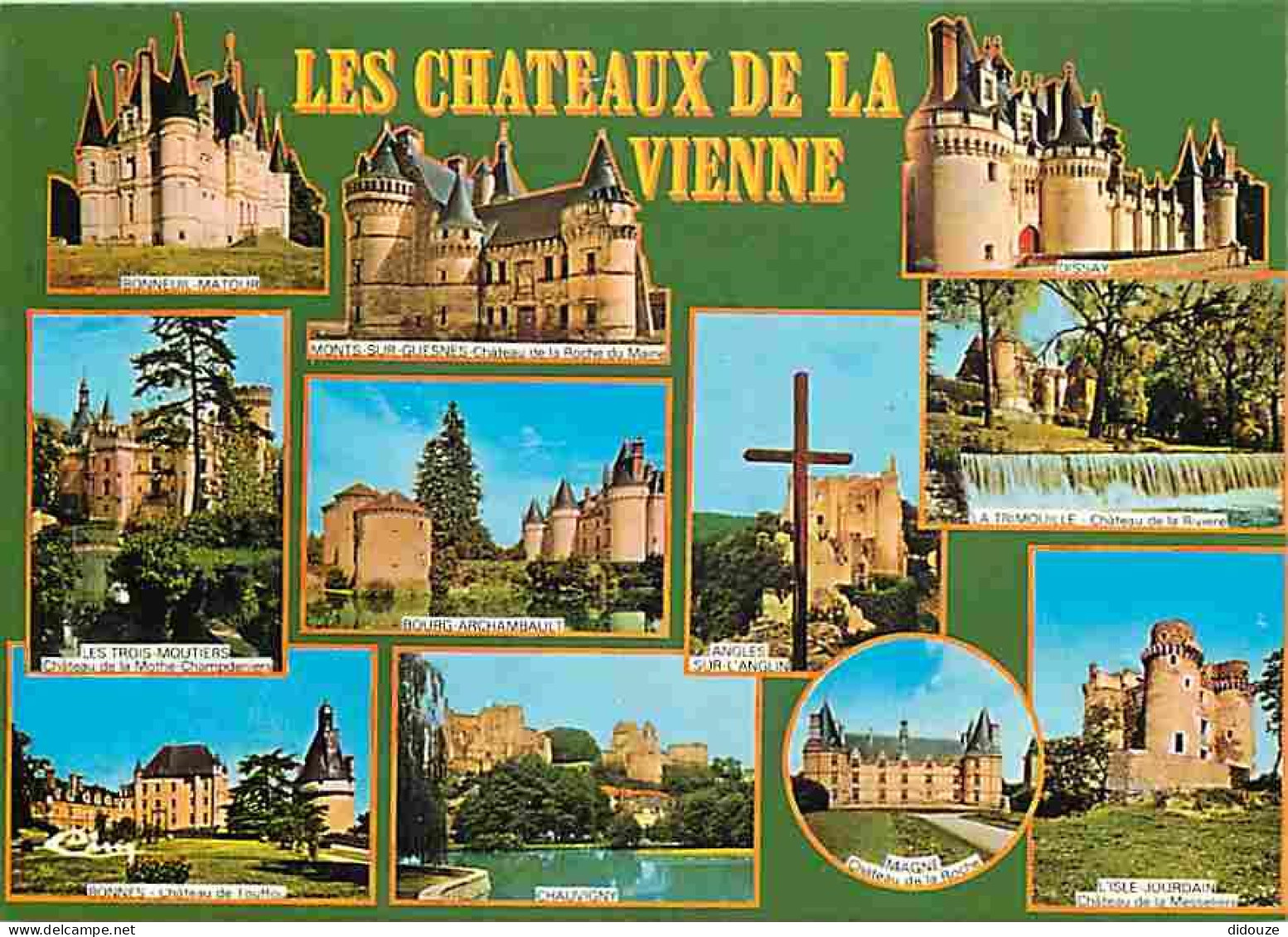 86 - Vienne - Chateaux De La Vienne - Multivues - Carte Neuve - CPM - Voir Scans Recto-Verso - Andere & Zonder Classificatie