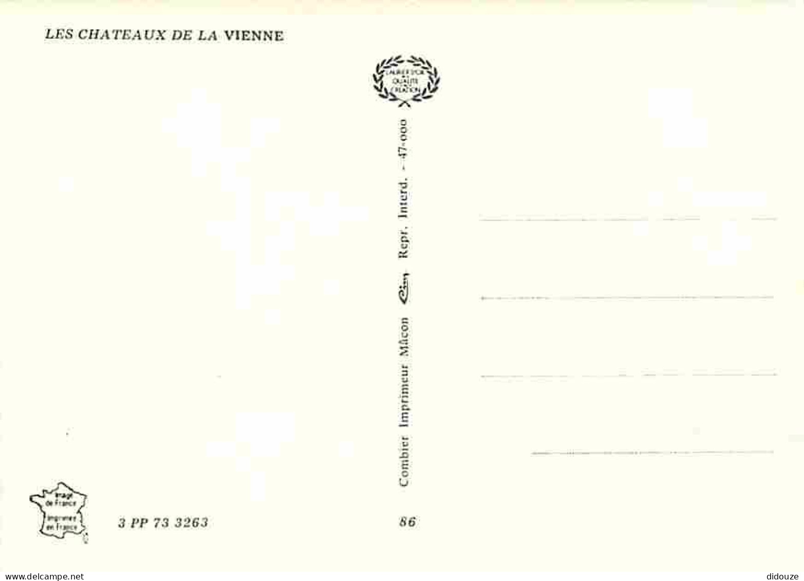 86 - Vienne - Chateaux De La Vienne - Multivues - Carte Neuve - CPM - Voir Scans Recto-Verso - Sonstige & Ohne Zuordnung