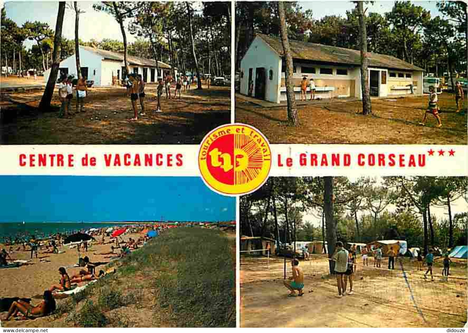 85 - La Barre De Monts - Centre De Vacances Le Grand Corseau - Multivues - CPM - Voir Scans Recto-Verso - Autres & Non Classés