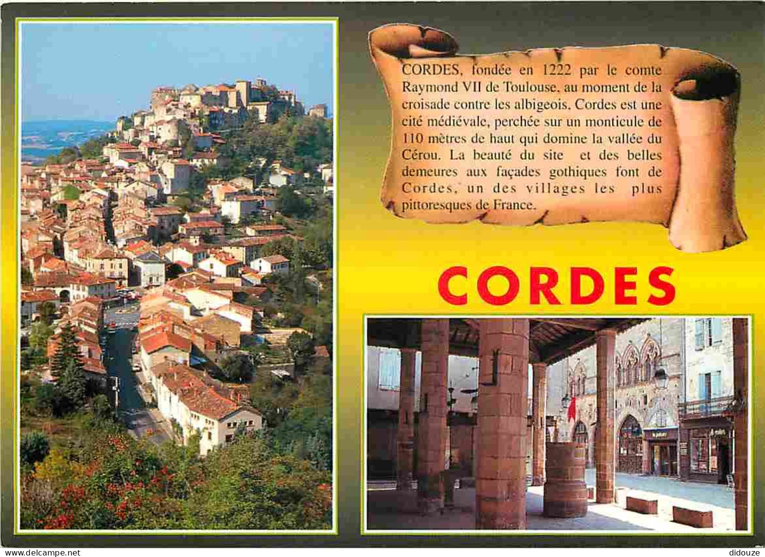 81 - Cordes - Multivues - CPM - Voir Scans Recto-Verso - Cordes