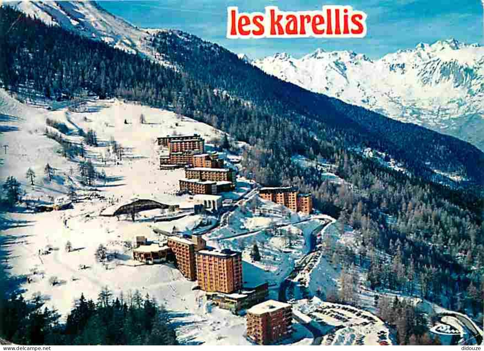 73 - Les Karellis - Vue Générale Aérienne - CPM - Voir Scans Recto-Verso - Sonstige & Ohne Zuordnung