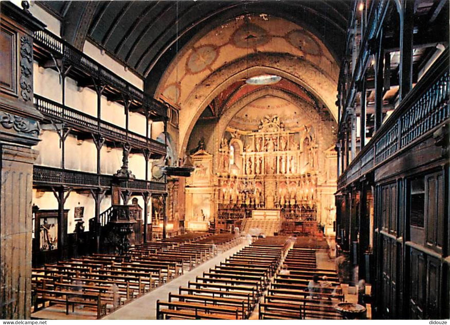 64 - Saint Jean De Luz - Intérieur De L'Eglise - Carte Neuve - CPM - Voir Scans Recto-Verso - Saint Jean De Luz