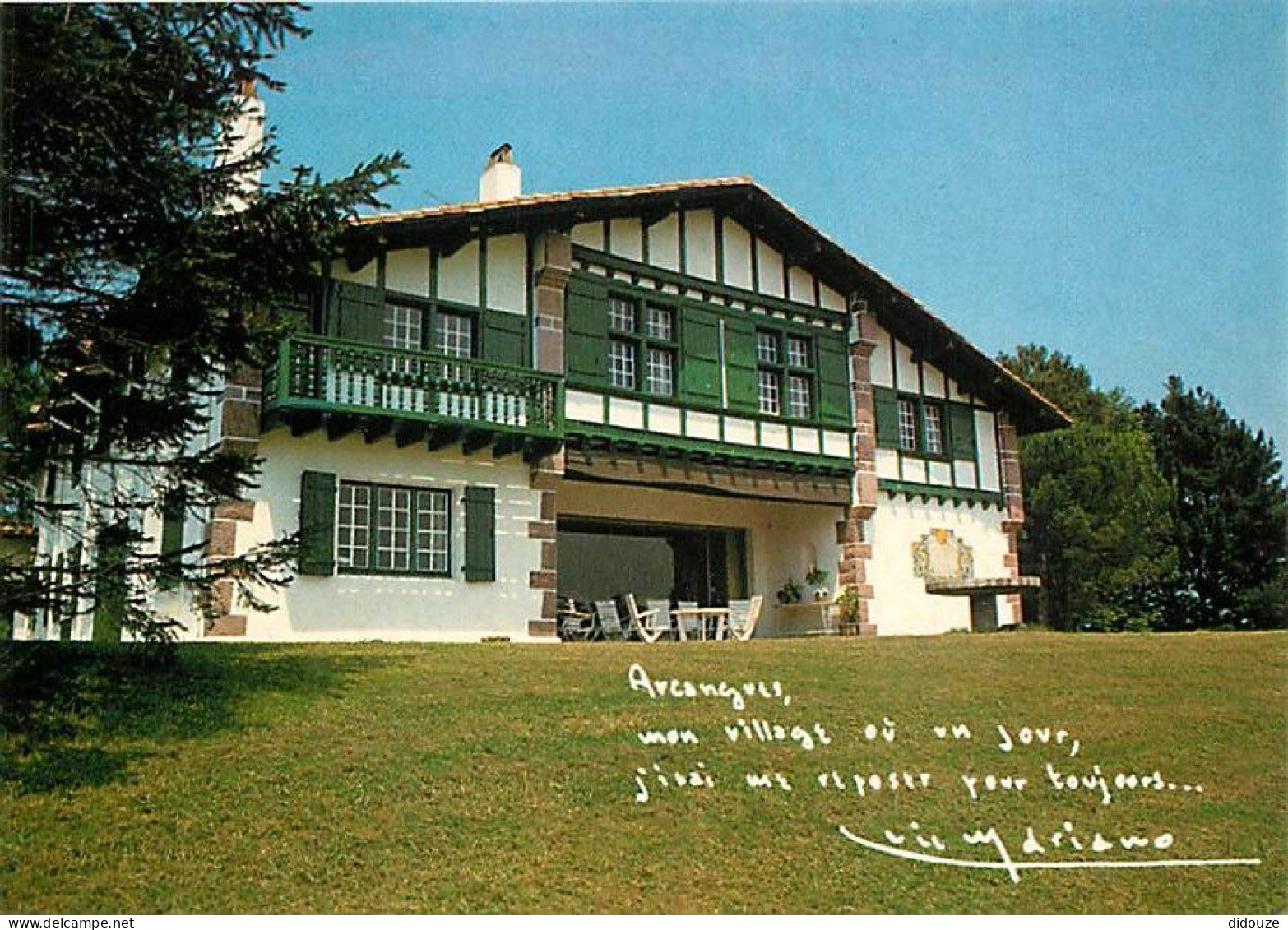 64 - Arcangues - Belle Maison Basque - Carte Neuve - CPM - Voir Scans Recto-Verso - Andere & Zonder Classificatie