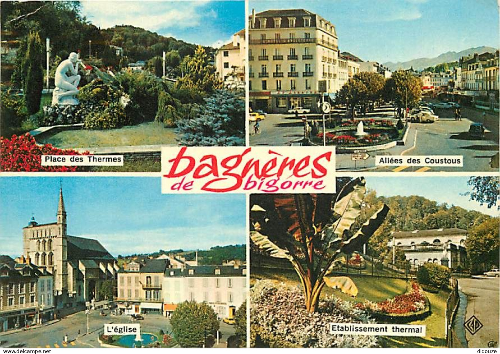 65 - Bagnères De Bigorre - Multivues - Immeubles - CPM - Voir Scans Recto-Verso - Bagneres De Bigorre