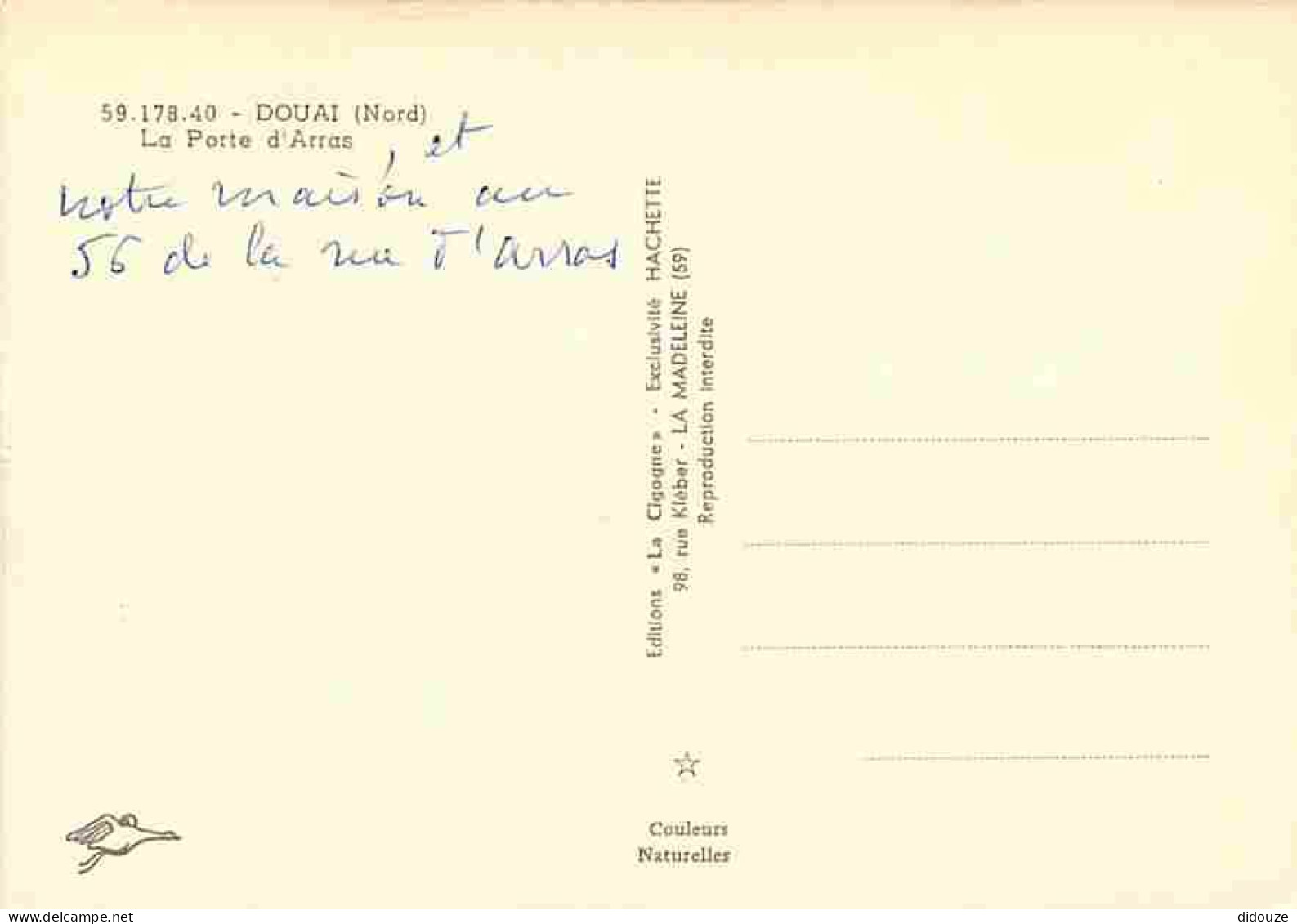 59 - Douai - La Porte D'Arras - CPM - Voir Scans Recto-Verso - Douai