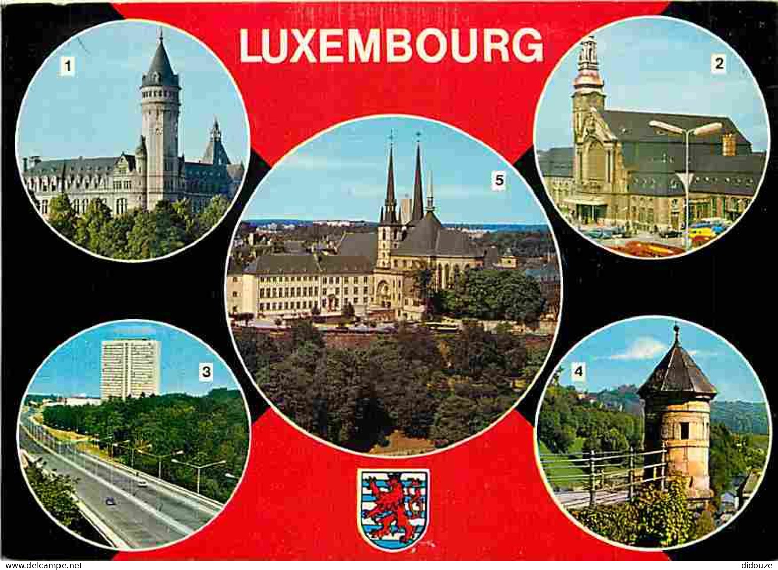 Luxembourg - Multivues - CPM - Voir Scans Recto-Verso - Sonstige & Ohne Zuordnung