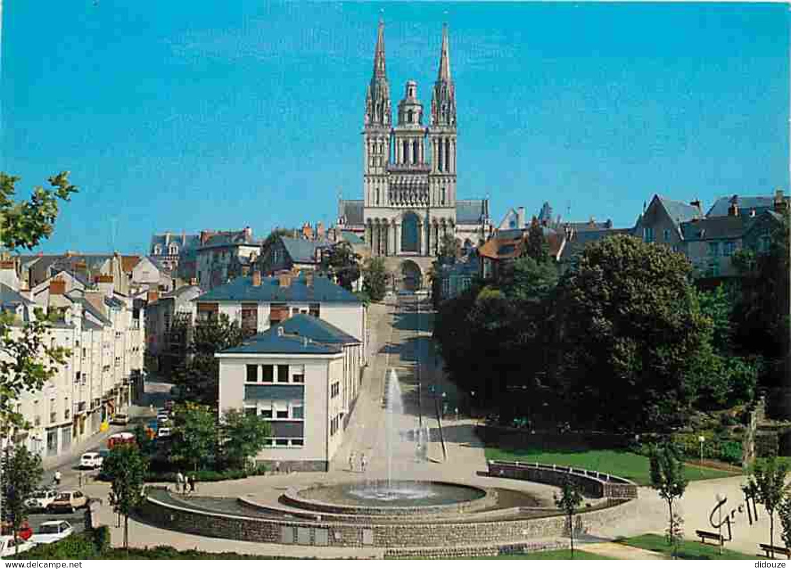 49 - Angers - La Cathédrale Saint-Maurice - Automobiles - Carte Neuve - CPM - Voir Scans Recto-Verso - Angers