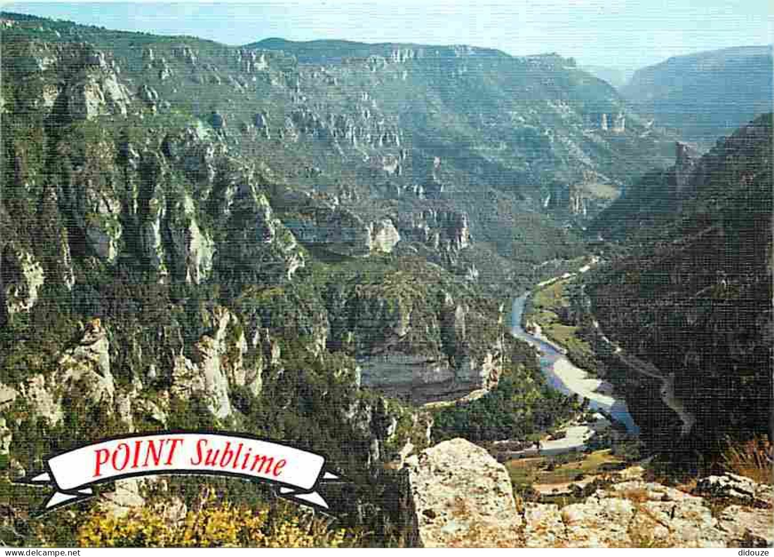 48 - Les Gorges Du Tarn - Vue Panoramique Prise Du Pont Sublime - CPM - Voir Scans Recto-Verso - Gorges Du Tarn