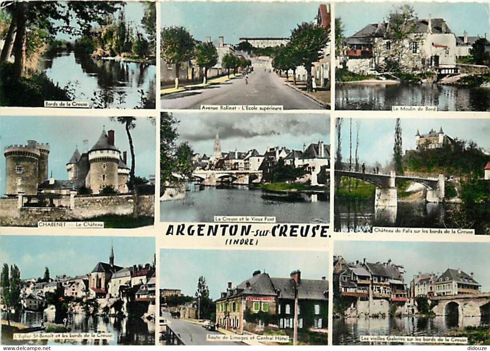 36 - Argenton Sur Creuse - Multivues - CPM - Voir Scans Recto-Verso - Andere & Zonder Classificatie