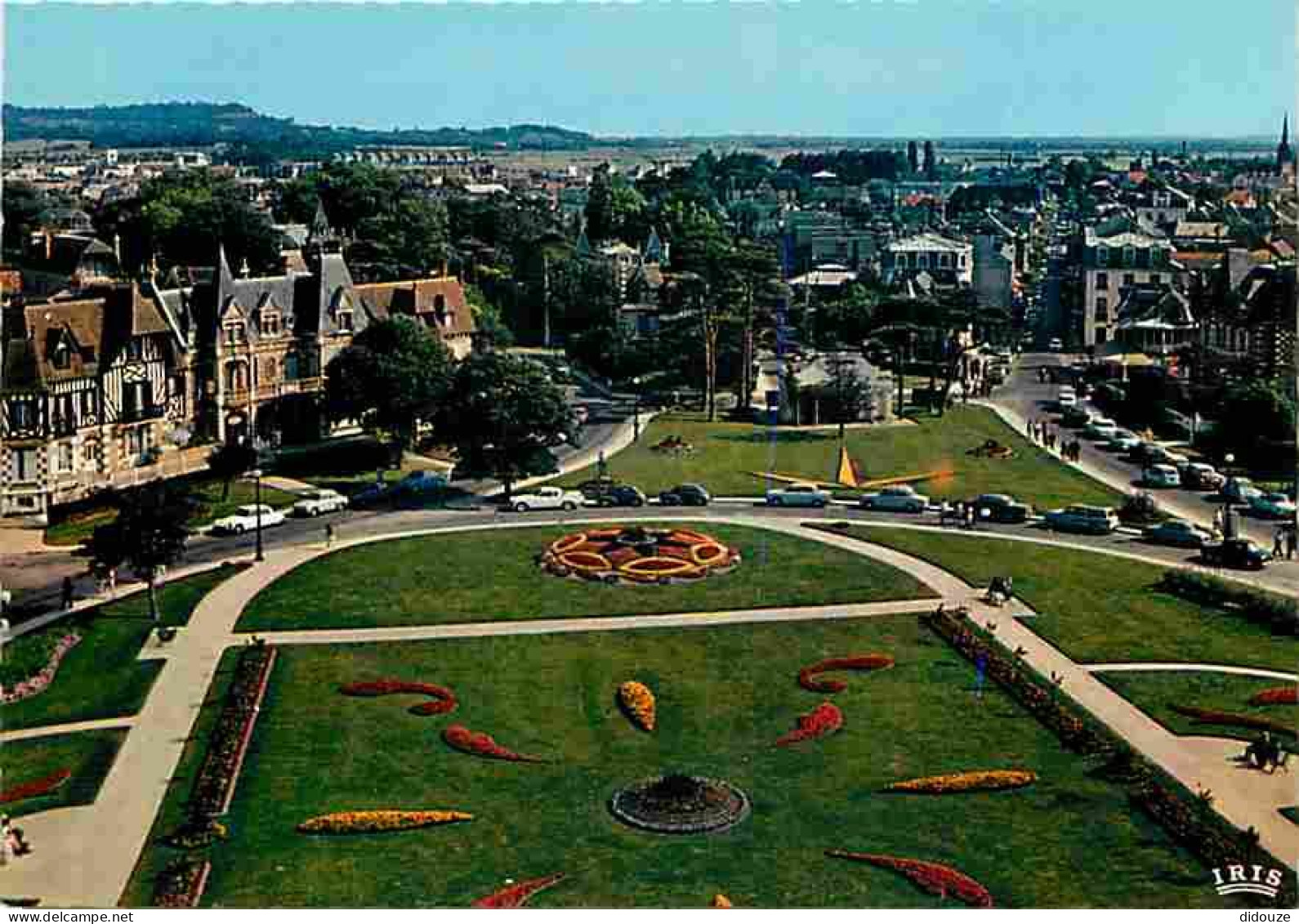 14 - Cabourg - Le Jardin Et La Rue De La Mer - Automobiles - Fleurs - Carte Neuve - CPM - Voir Scans Recto-Verso - Cabourg