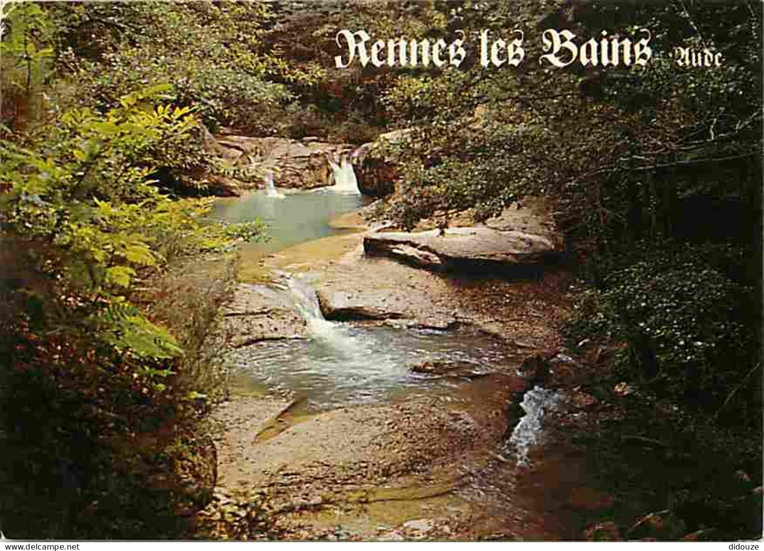 11 - Rennes Les Bains - La Rivière La Sais à La Fontaine Des Amours - CPM - Voir Scans Recto-Verso - Autres & Non Classés