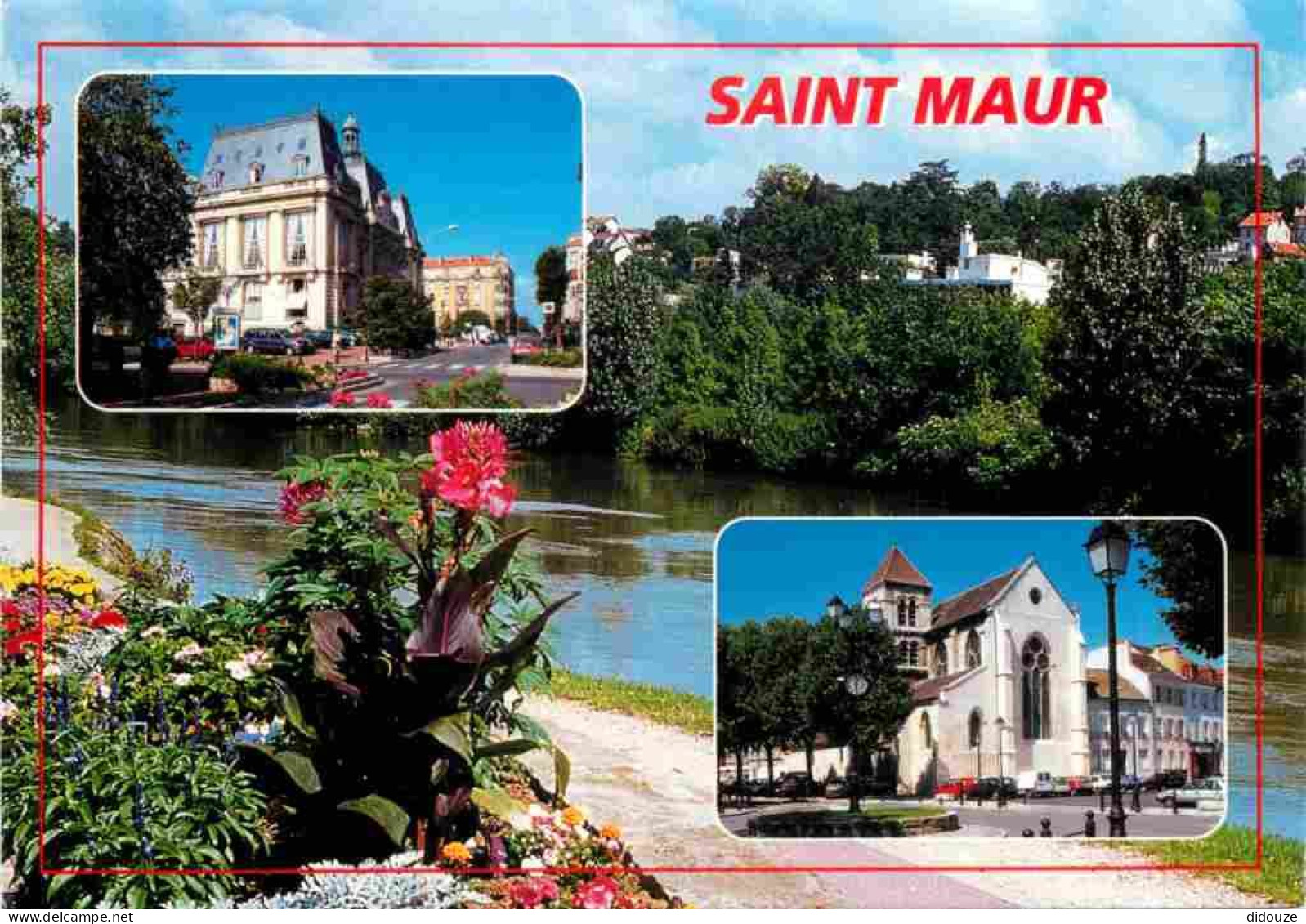 94 - Saint Maur Des Fossés - Multivues - Fleurs - CPM - Voir Scans Recto-Verso - Saint Maur Des Fosses