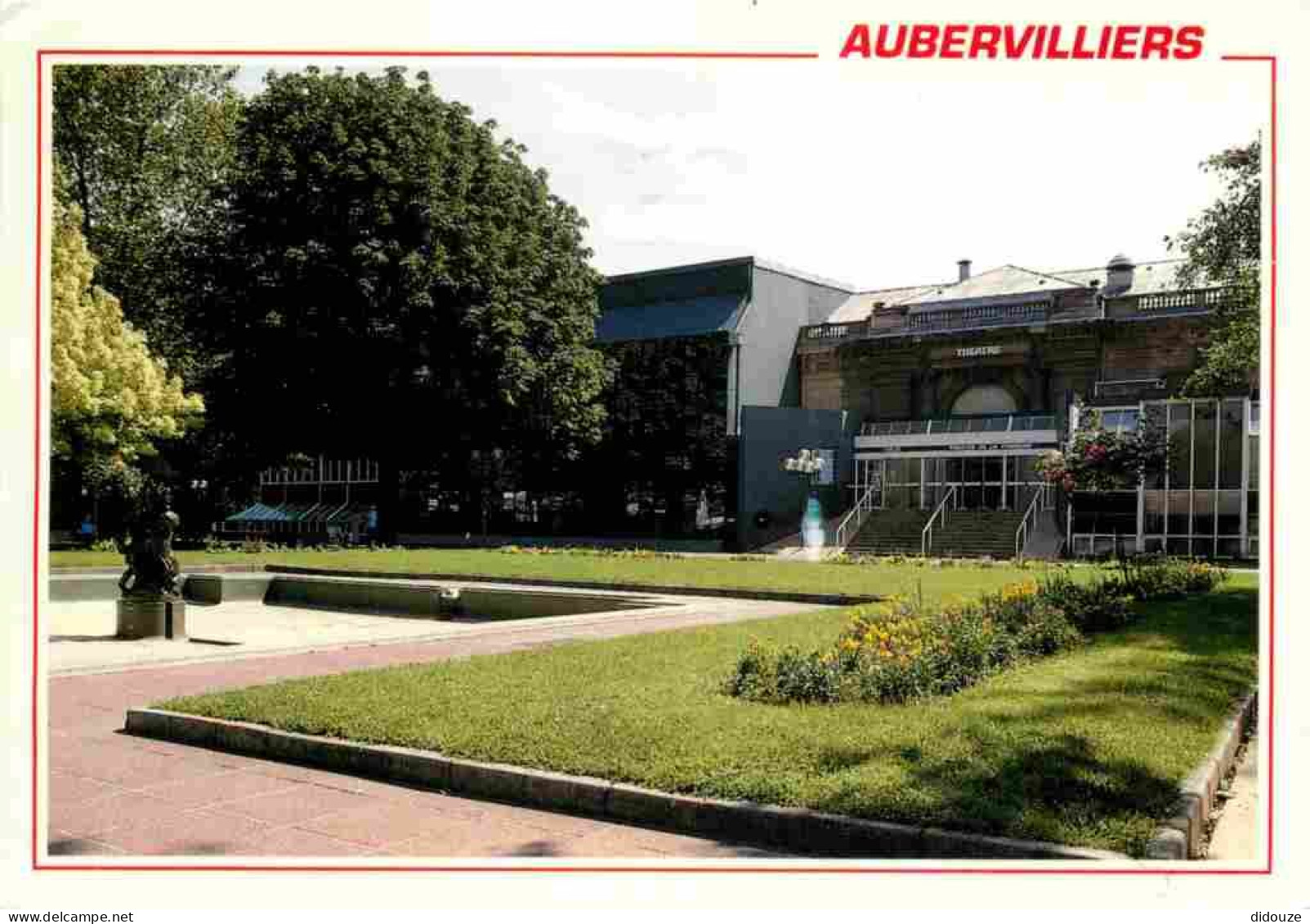 93 - Aubervilliers - Le Théatre Et Le Square Stalingrad - CPM - Voir Scans Recto-Verso - Aubervilliers
