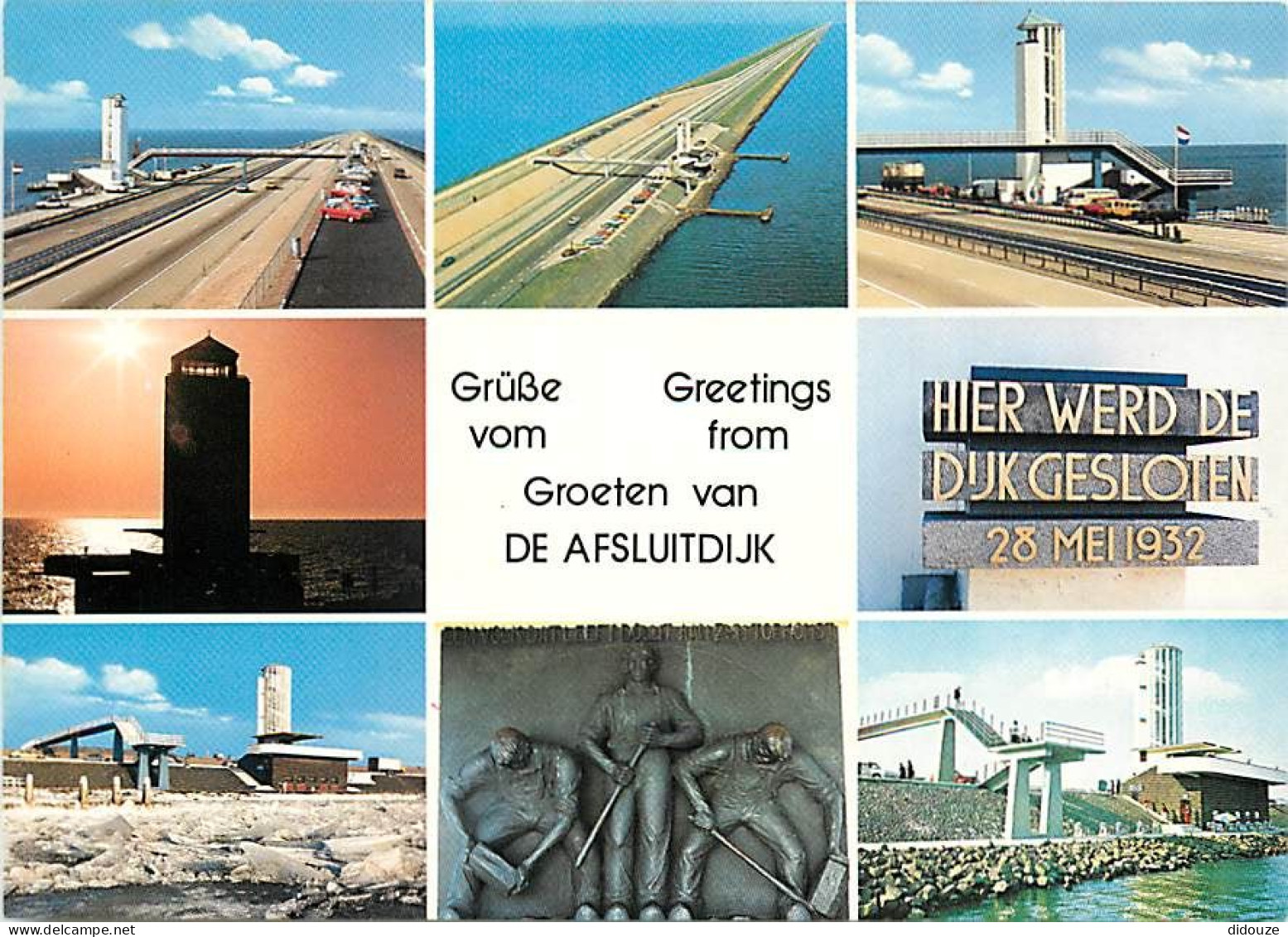 Pays-Bas - Nederland - Afsluitdijk - Multivues - CPM - Voir Scans Recto-Verso - Andere & Zonder Classificatie