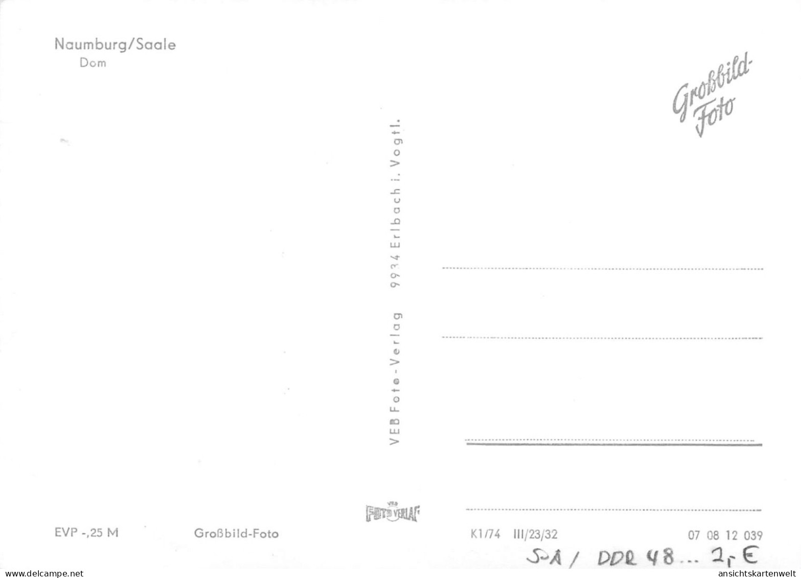 Naumburg (Saale) Dom Ngl #171.902 - Andere & Zonder Classificatie