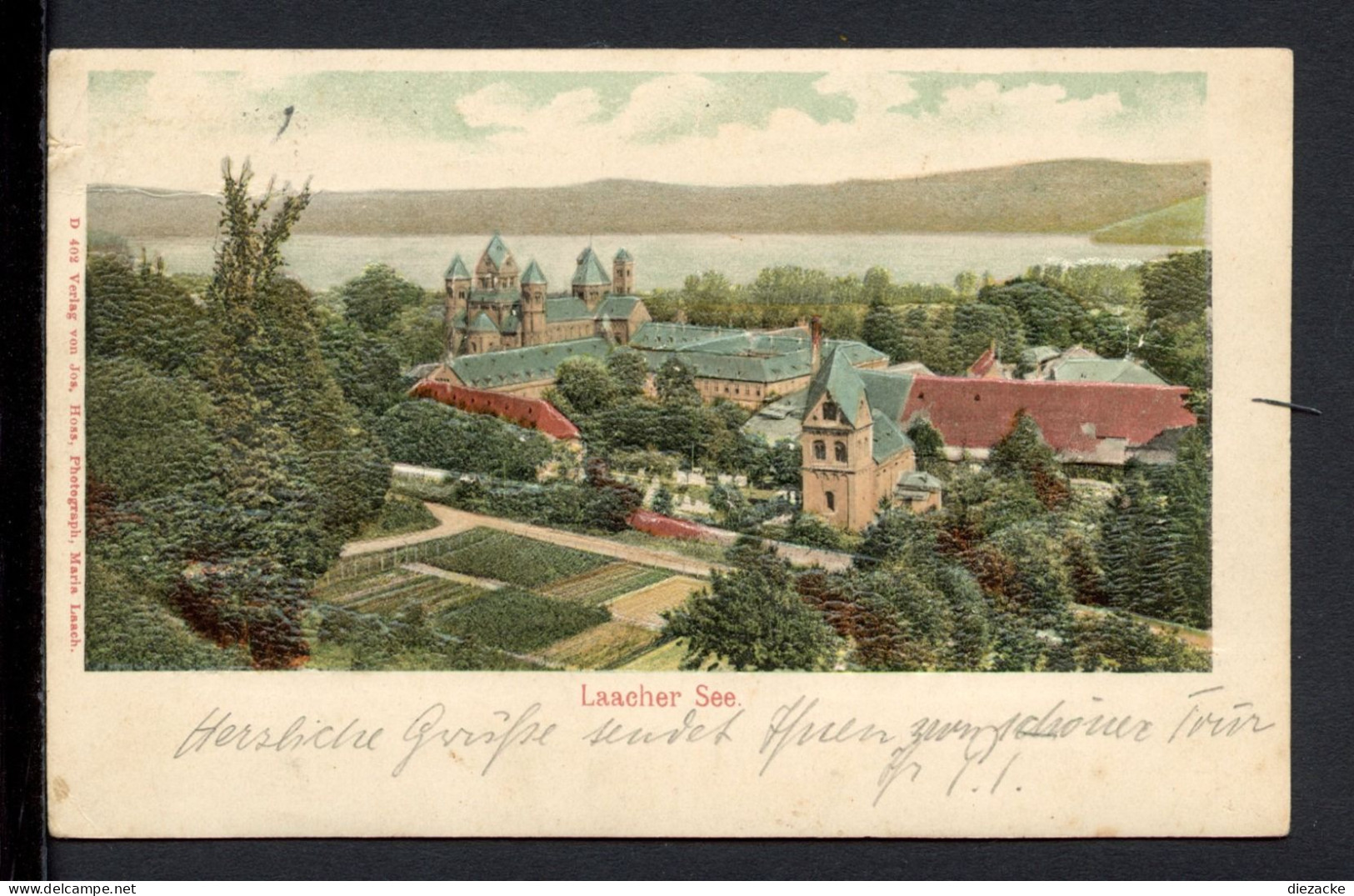 AK Laacher See 1903 Kloster Maria Laach, Prägekarte (PK0800 - Autres & Non Classés