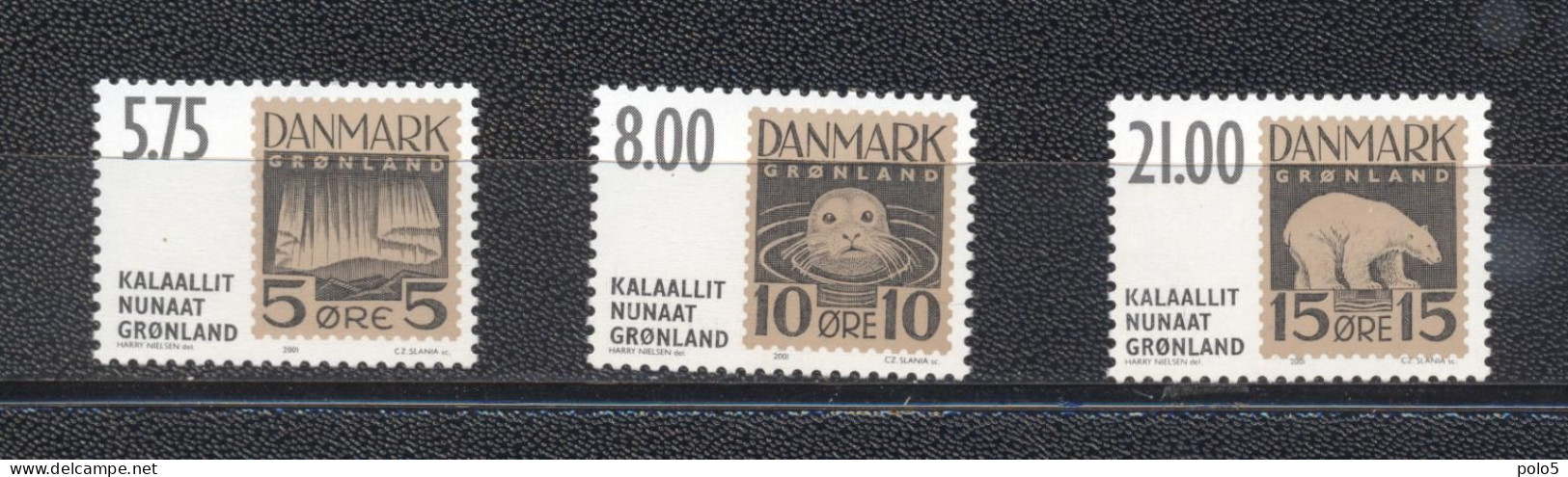 Groenland 2001- Stamp Exhibition Hafnia '01 Unpublished Stamps M/Sheet - Ongebruikt