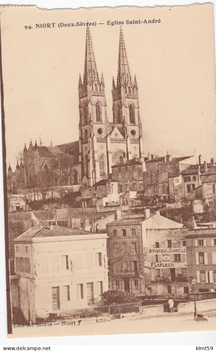 Niort - Eglise Saint-André - Niort