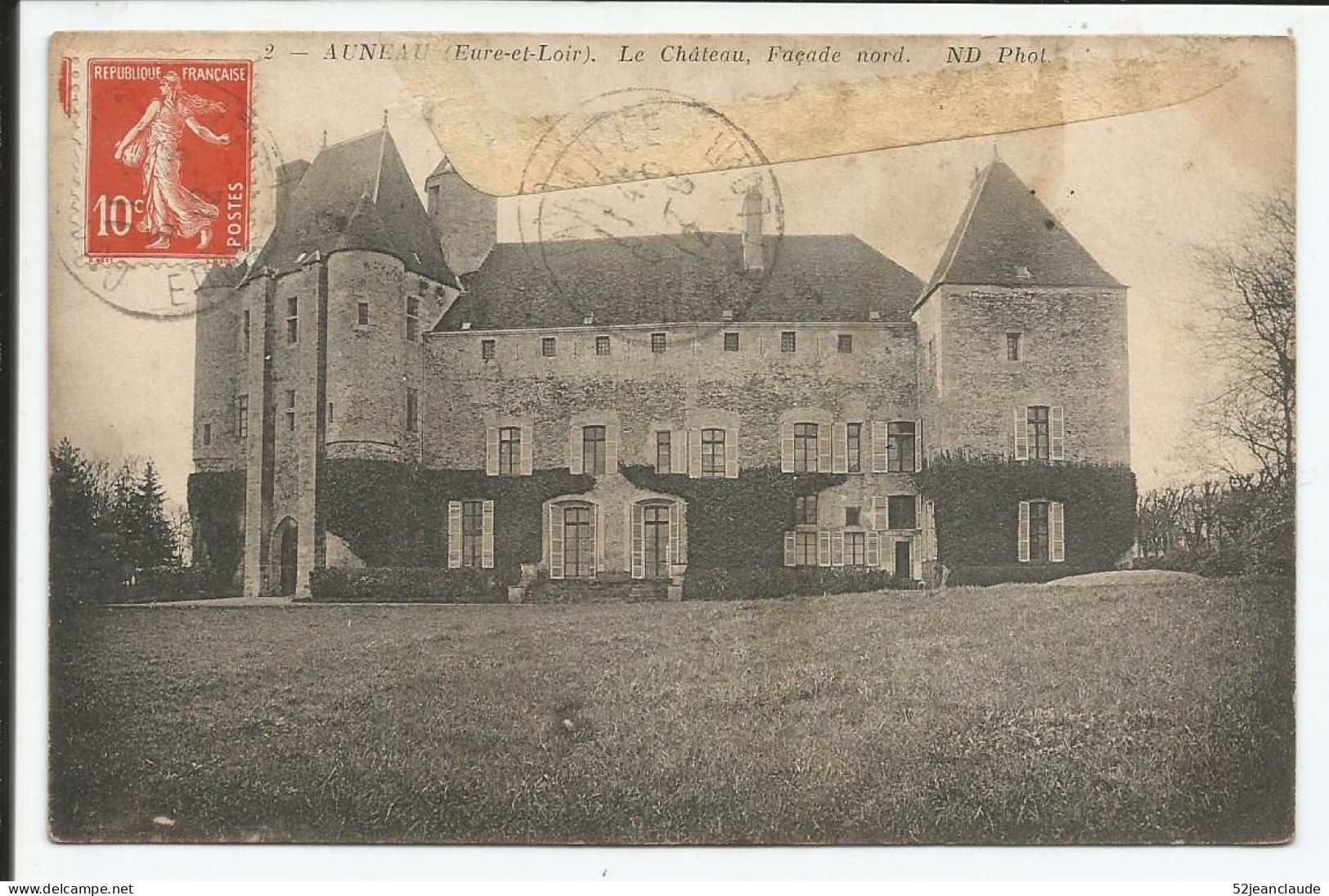 Auneau Le Château Façade Nord   1912    N° 2 - Autres & Non Classés