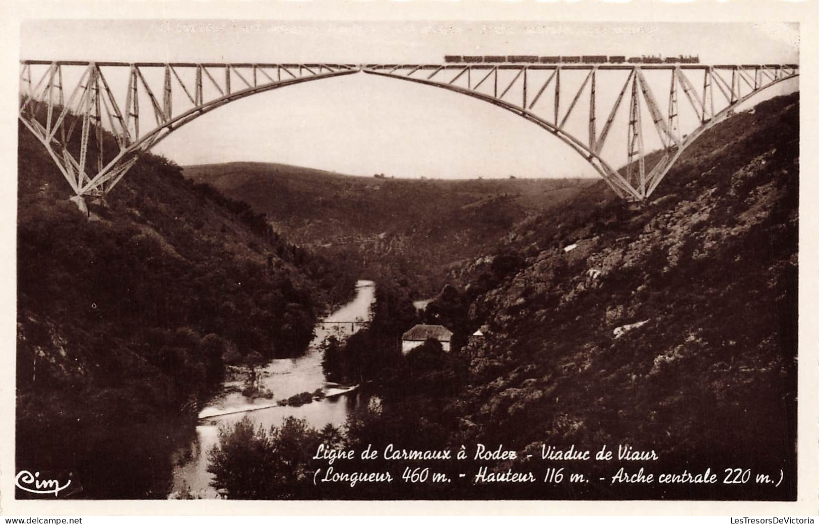 FRANCE - Rodez - Viaduc De Viaur - Ligne De Carmaux - Carte Postale Ancienne - Rodez