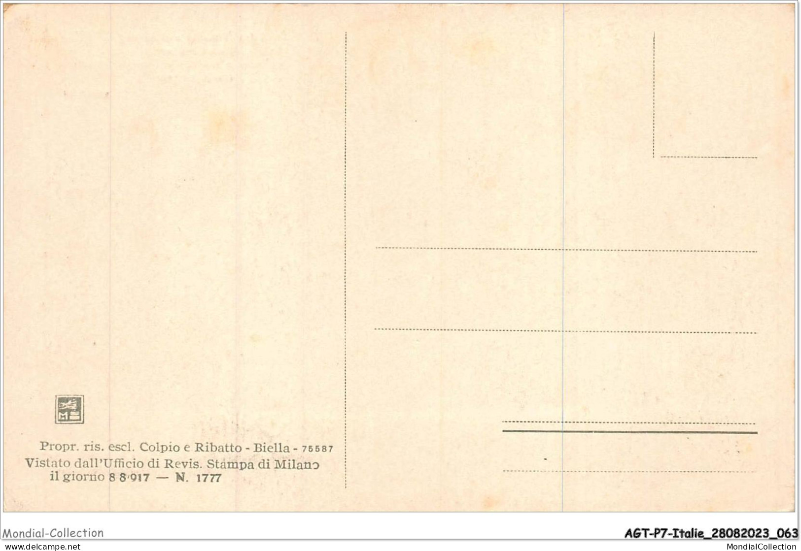 AGTP7-0499-ITALIE - BIELLA -carducci - Tra I Monte E Il Verdeggiar De' Piani Liefa Guardante L'ubere, Convalle  - Biella