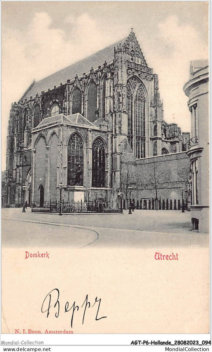 AGTP6-0438-HOLLANDE- UTRECHT - Domkerk  - Utrecht