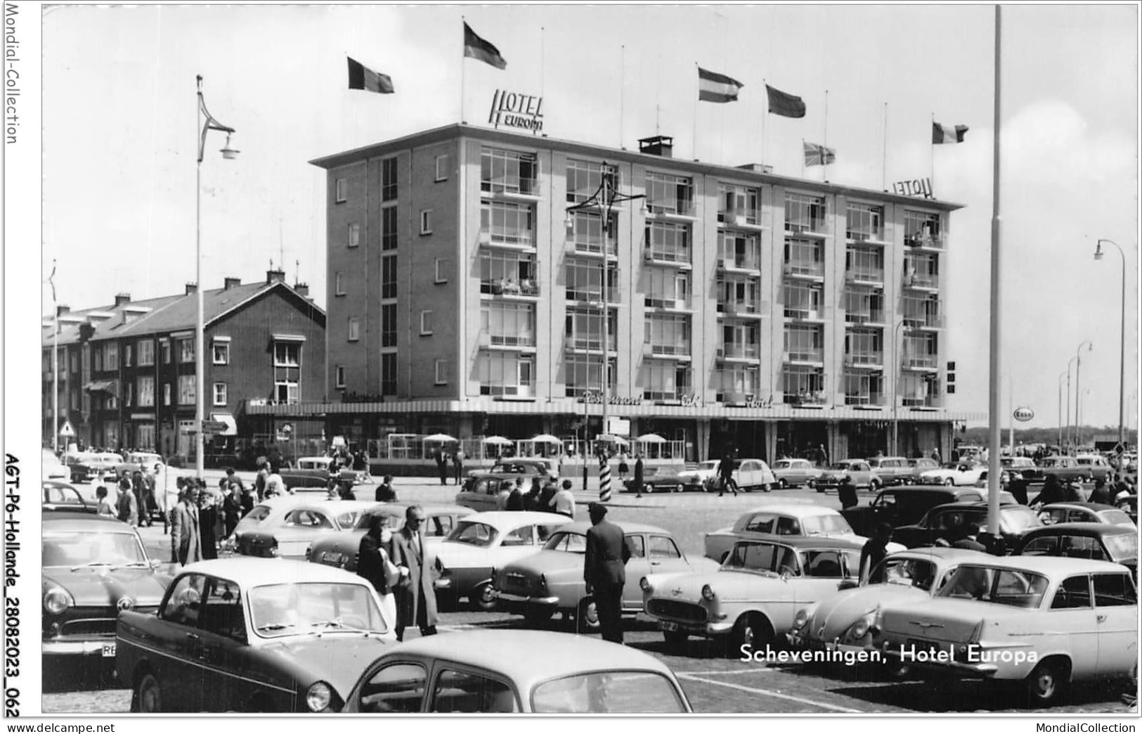 AGTP6-0422-HOLLANDE- SCHEVENINGEN - Hotel Europa  - Scheveningen