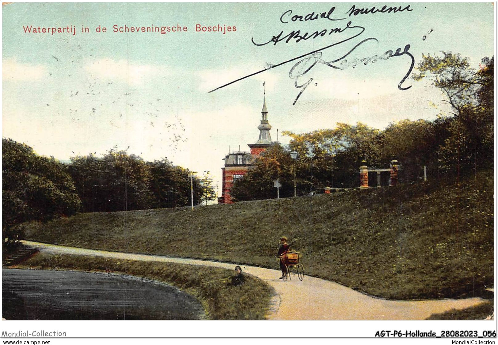 AGTP6-0419-HOLLANDE- SCHEVENINGEN - Waterpartij In De Scheveningsche Boschjes  - Scheveningen