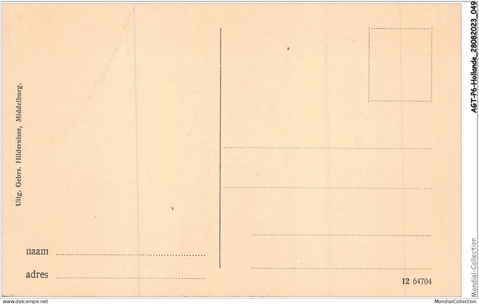 AGTP6-0415-HOLLANDE- MIDDELBURG - Markt Met Stadhuis  - Other & Unclassified