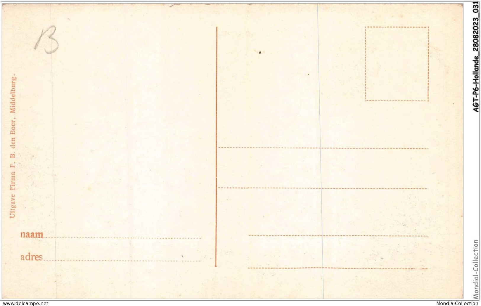 AGTP6-0406-HOLLANDE- MDDELBURG - Abdij - Poorten  - Autres & Non Classés