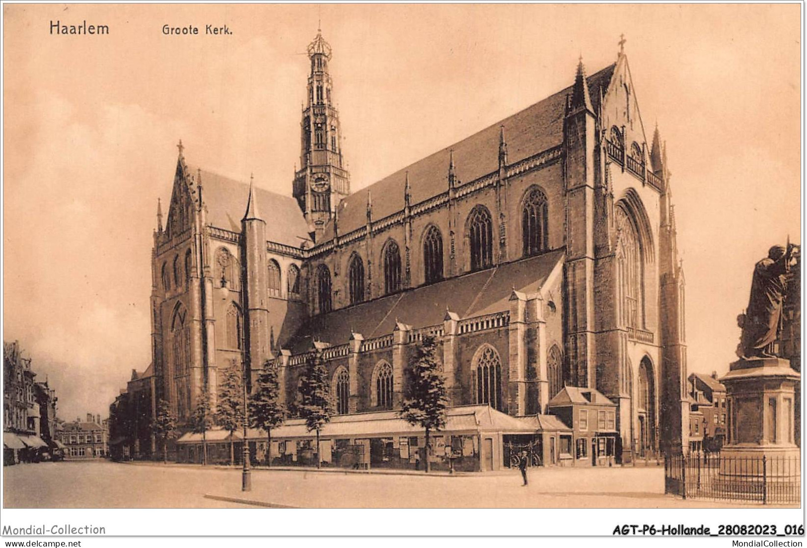 AGTP6-0399-HOLLANDE- HAARLEM - Groote Kerk - Haarlem