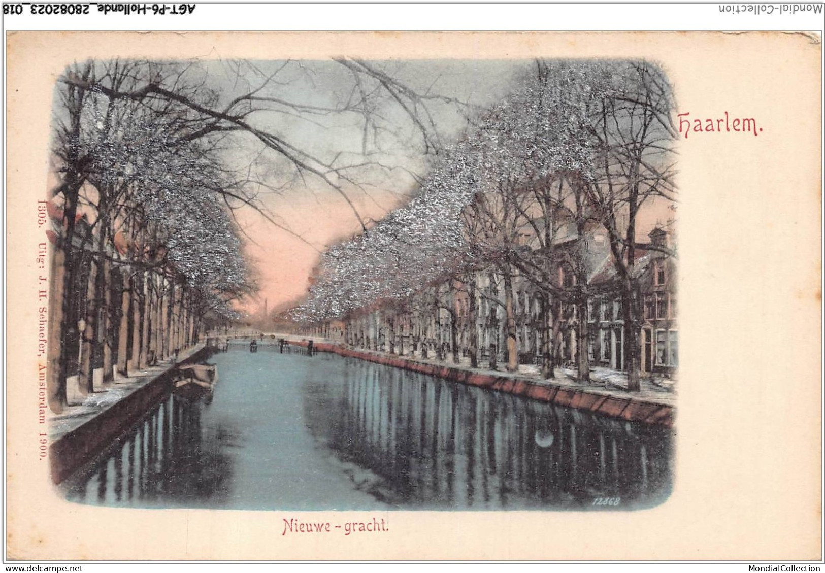 AGTP6-0400-HOLLANDE- HAARLEM - Nieuwe- Gracht - Haarlem