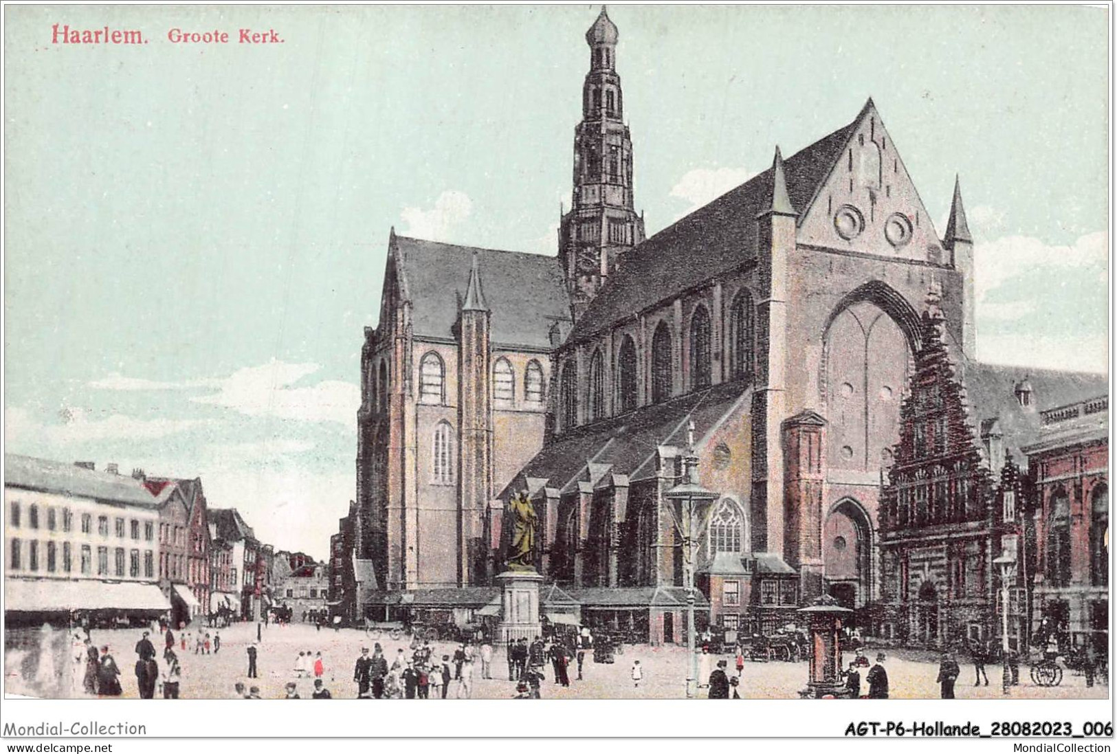 AGTP6-0394-HOLLANDE- HAARLEM - Groote Kerk - Haarlem