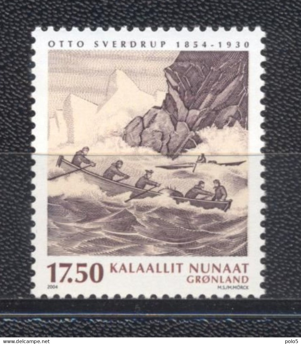 Groenland 2004- The 150 Th Anniversary Of The Birth Of Otto Sverdrup Set (1v) - Ungebraucht