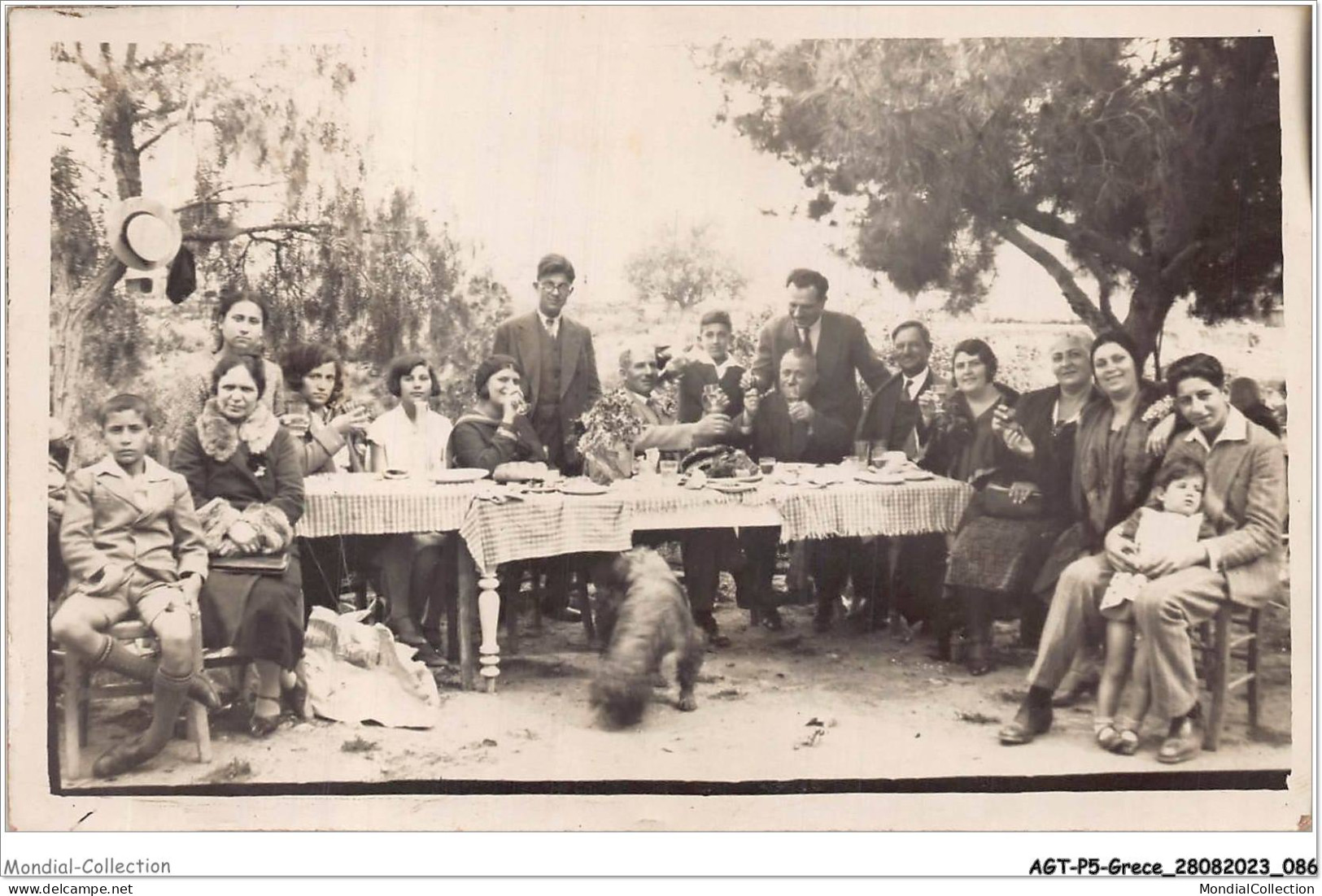 AGTP5-0358-GRECE- SALONIQUE - Photo De Famille  - Griechenland