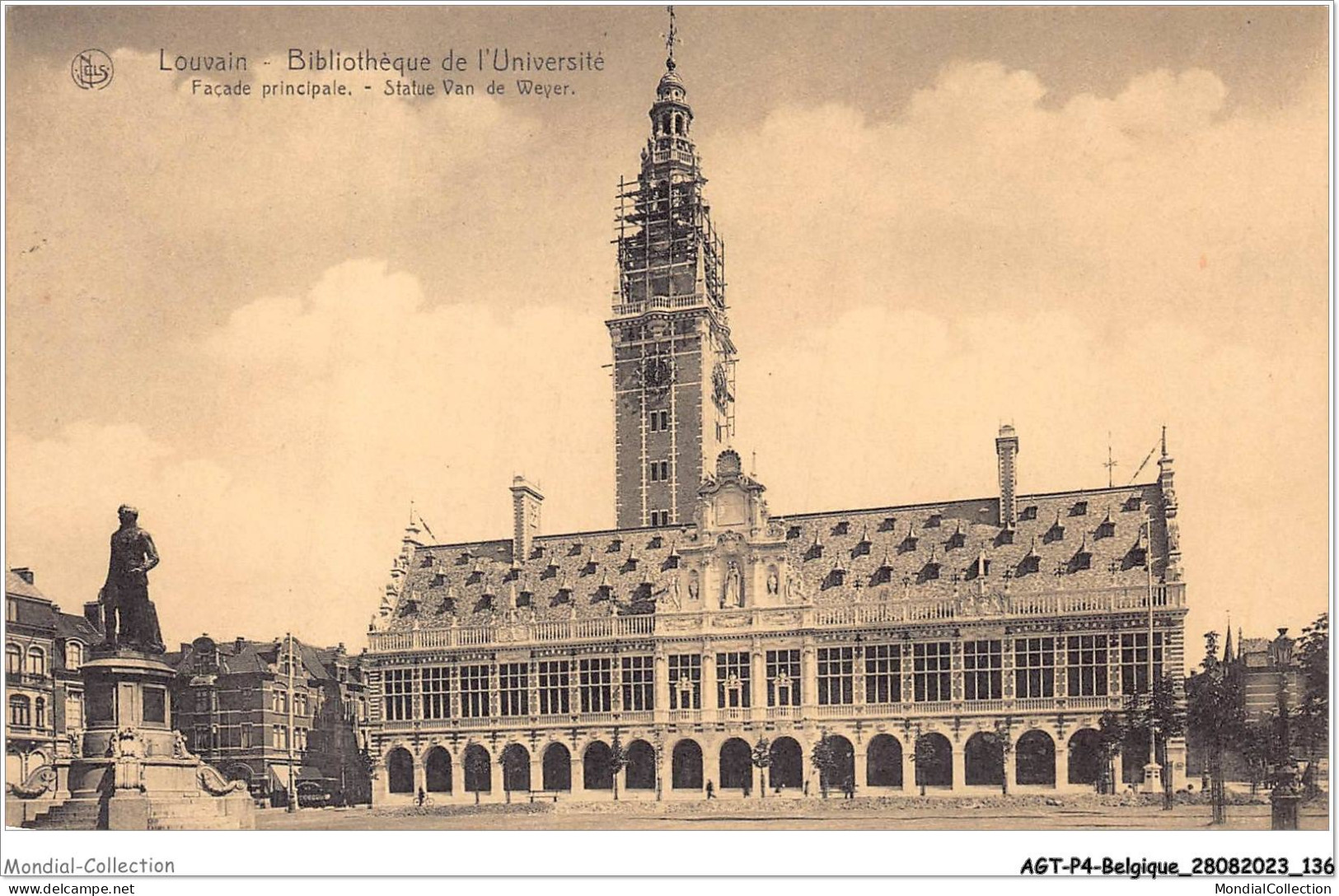 AGTP4-0299-BELGIQUE - LOUVAIN - Bibiothèque De L'université  - Leuven