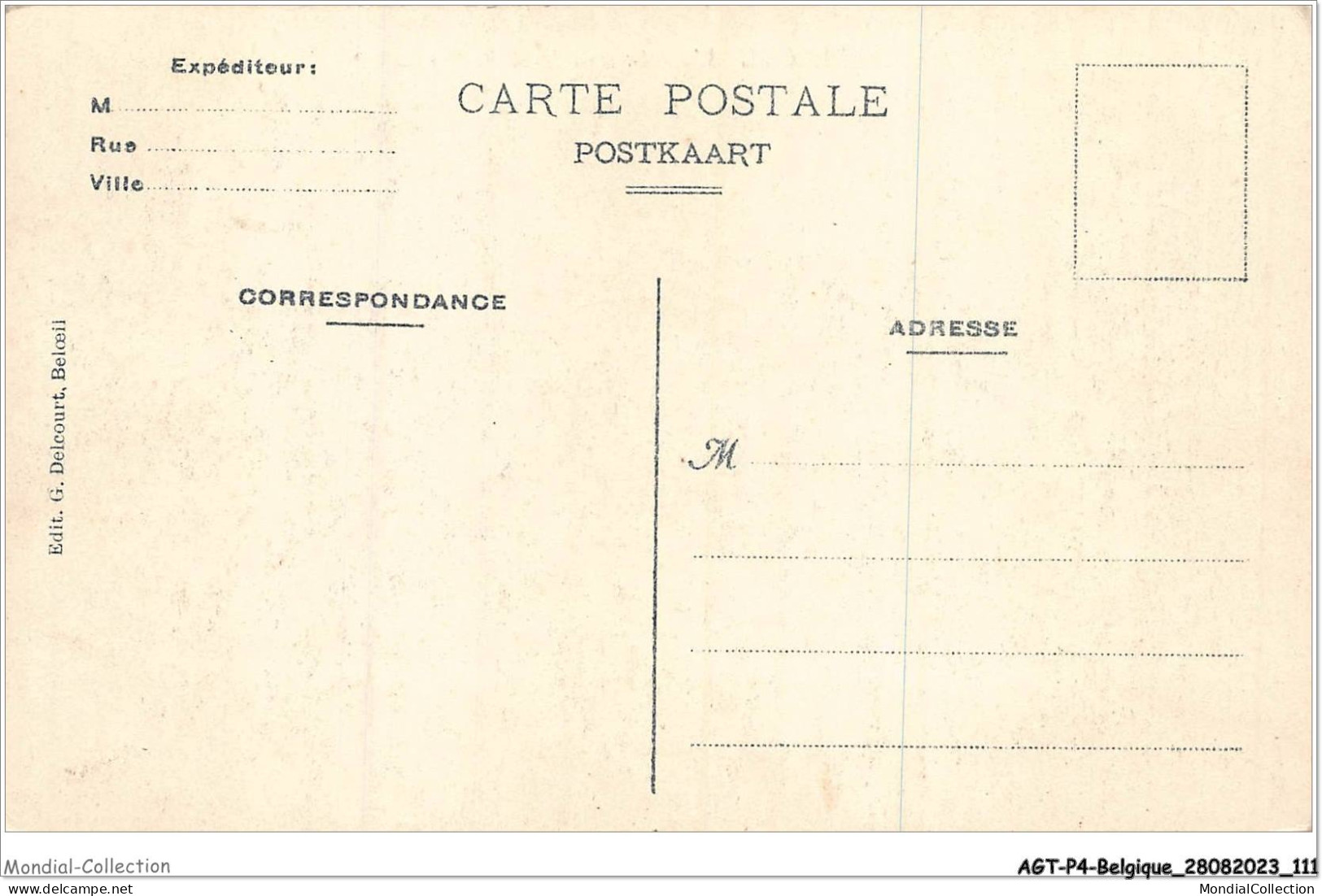 AGTP4-0286-BELGIQUE - BELOEIL - L'entrée Principale Du Chateau  - Beloeil