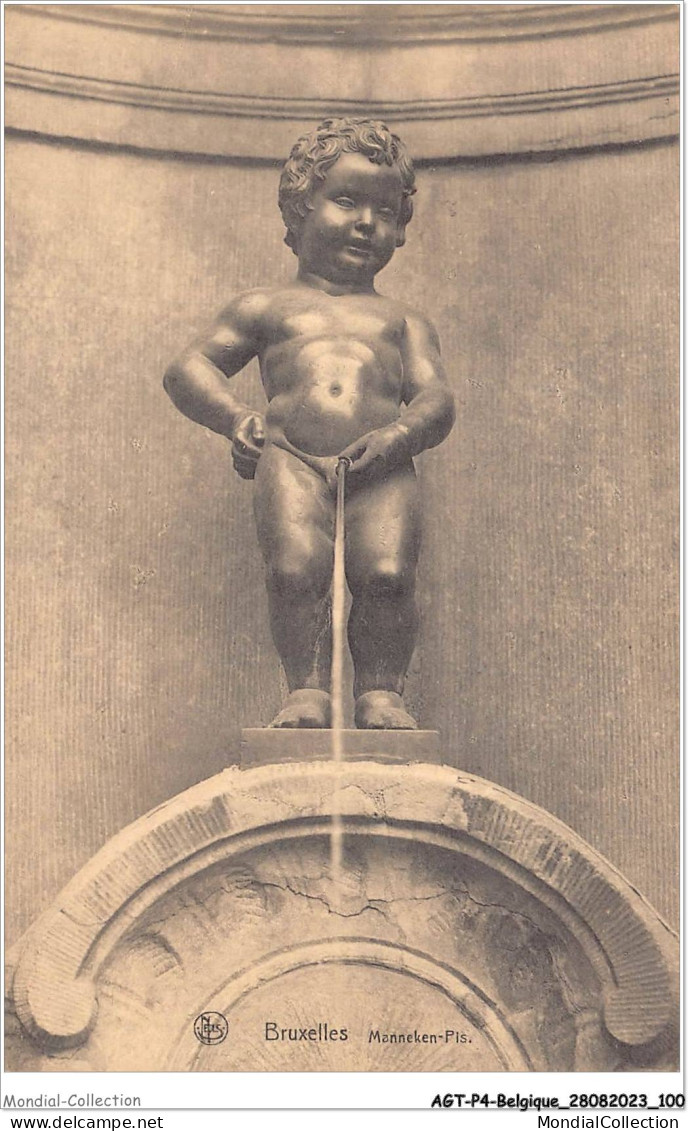 AGTP4-0281-BELGIQUE - BRUXELLES - Manneken-pis - Bauwerke, Gebäude